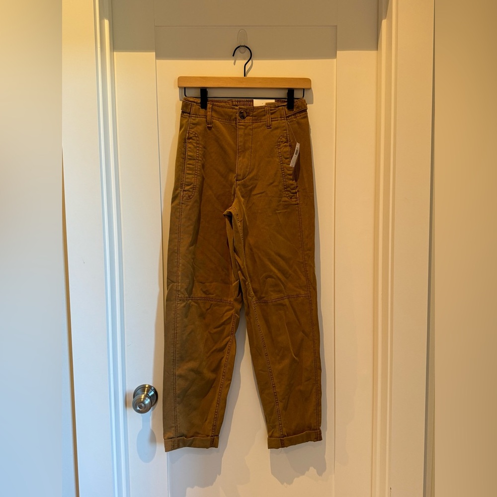 NWT Brown Old Navy Utility Pant